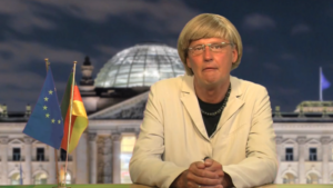 Die Kanzlerin wendet sich ans Volk: Think locus - eat globus!