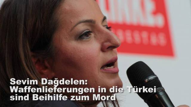 Waffenlieferungen sind Beihilfe zum Mord