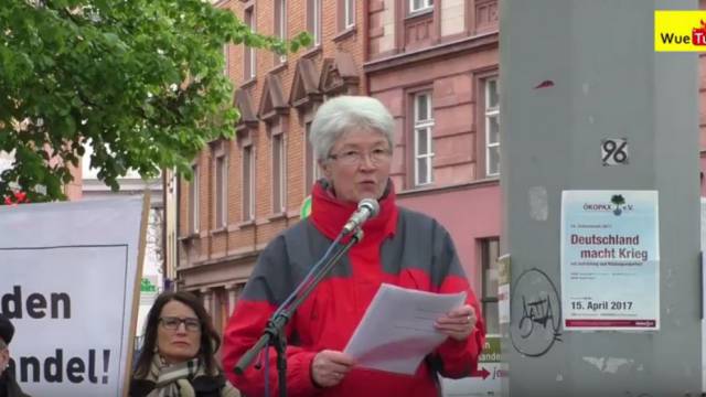 Ostermarsch 2017 in Würzburg