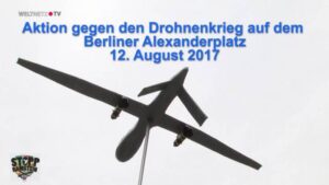 Flashmob gegen den Drohnenkrieg