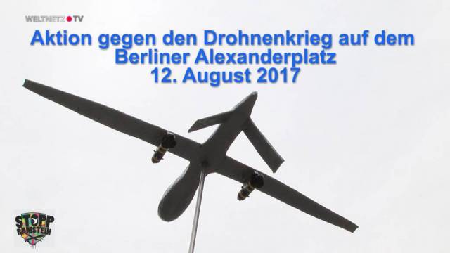 Flashmob gegen den Drohnenkrieg