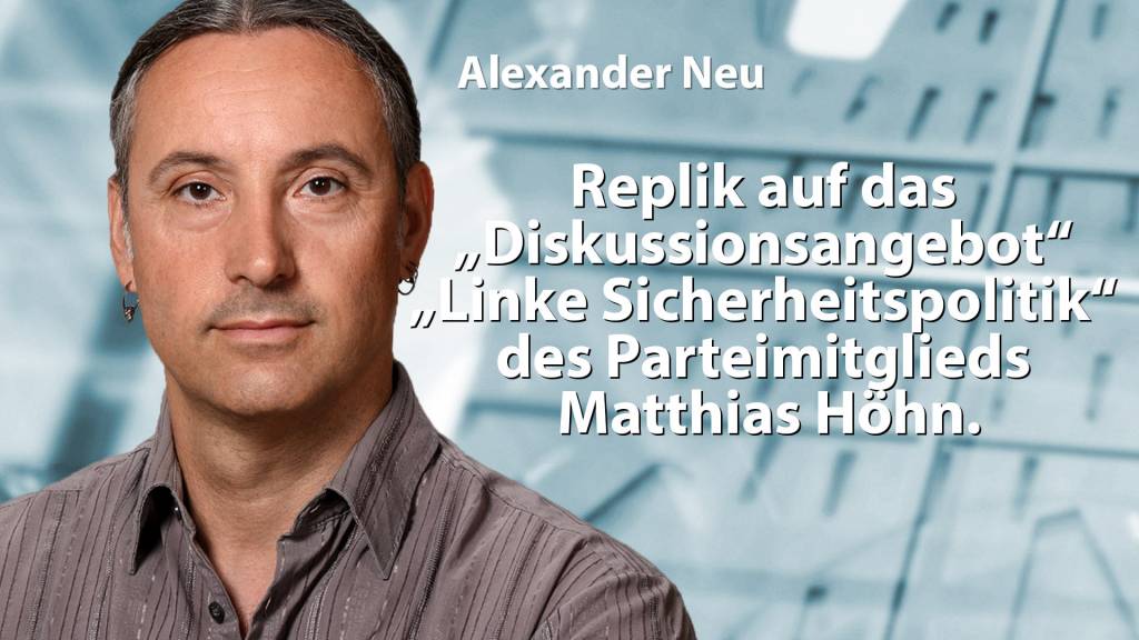 Keine Aufweichung friedenspolitischer Position