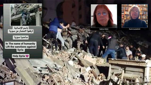 Was ist los im Erdbebengebiet Syriens?