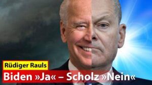 Biden „Ja“, Scholz „Nein“