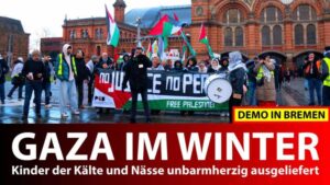 Gaza im Winter: Kinder der Kälte und Nässe unbarmherzig ausgeliefert