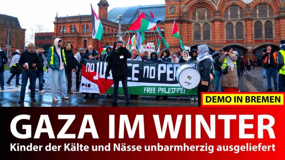 Gaza im Winter: Kinder der Kälte und Nässe unbarmherzig ausgeliefert