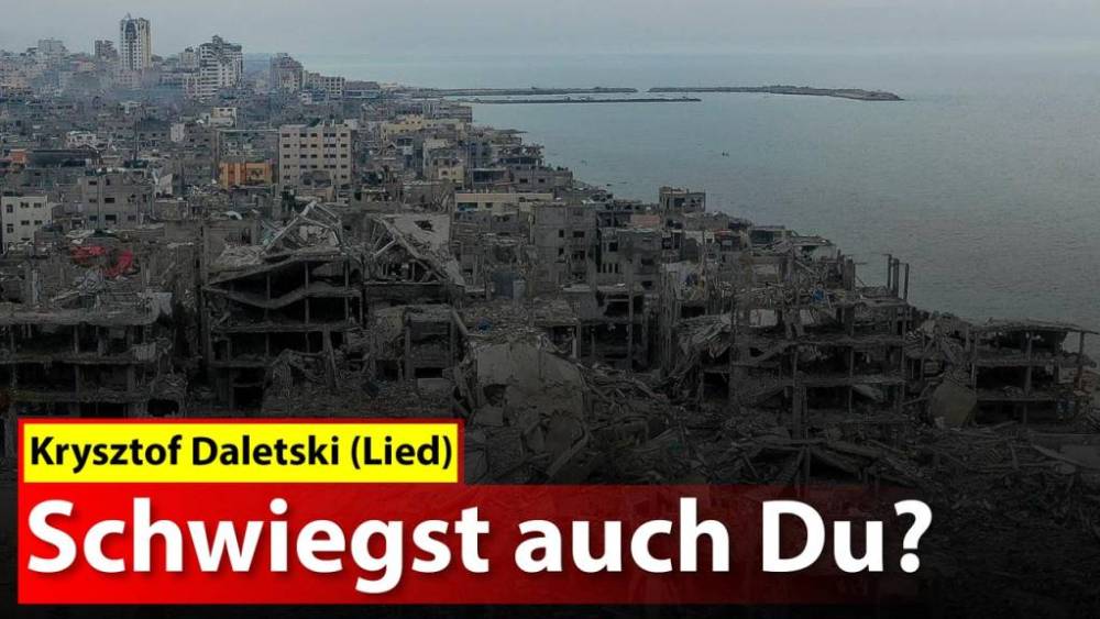 Krysztof Daletski (Lied): "Schwiegst auch du?"